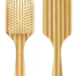 H1 Bamboo Hair Paddle Brush – Stripe Design